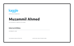 Muzammil Ahmed - Intro to AI Ethics