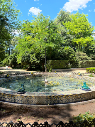 Parque María Luisa in Sevilla, Spain