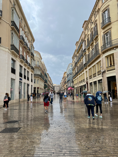 Centro Histórico in Málaga Spain