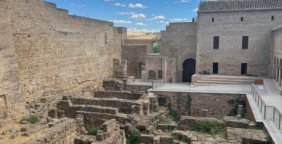 Alcázar de los Reyes Cristianos in Cordoba, Spain