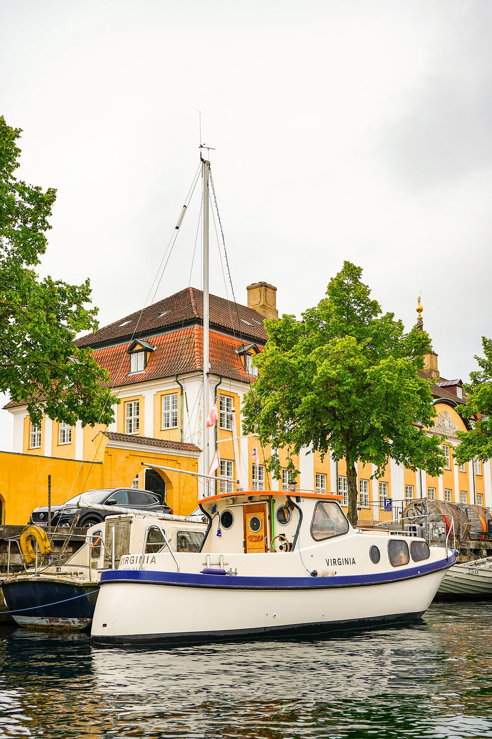 Copenhagen from a Canal Cruise