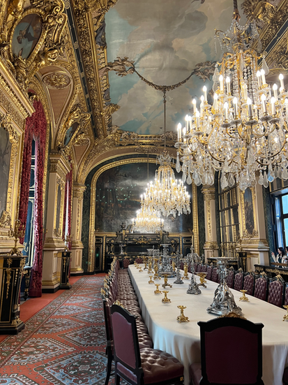 Napoleon's Apartment in the Louvre, Paris, France