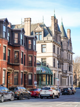 Photography of Newbury Street in Boston, MA, USA