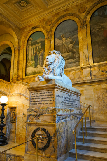 Staircase of the Boston Public Library