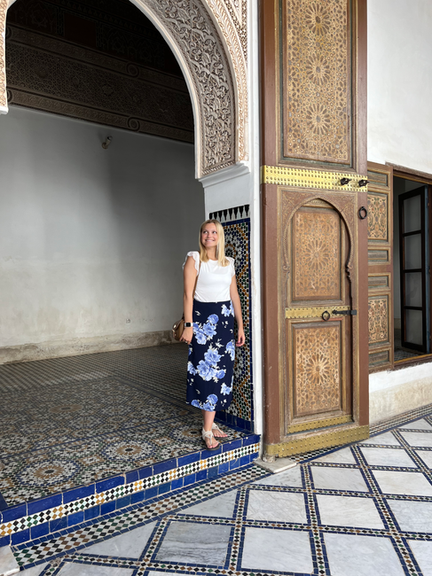 Bahia Palace in Marrakech, Morocco