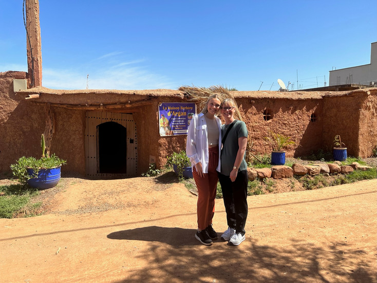 berber village in Marrakech, Morocco