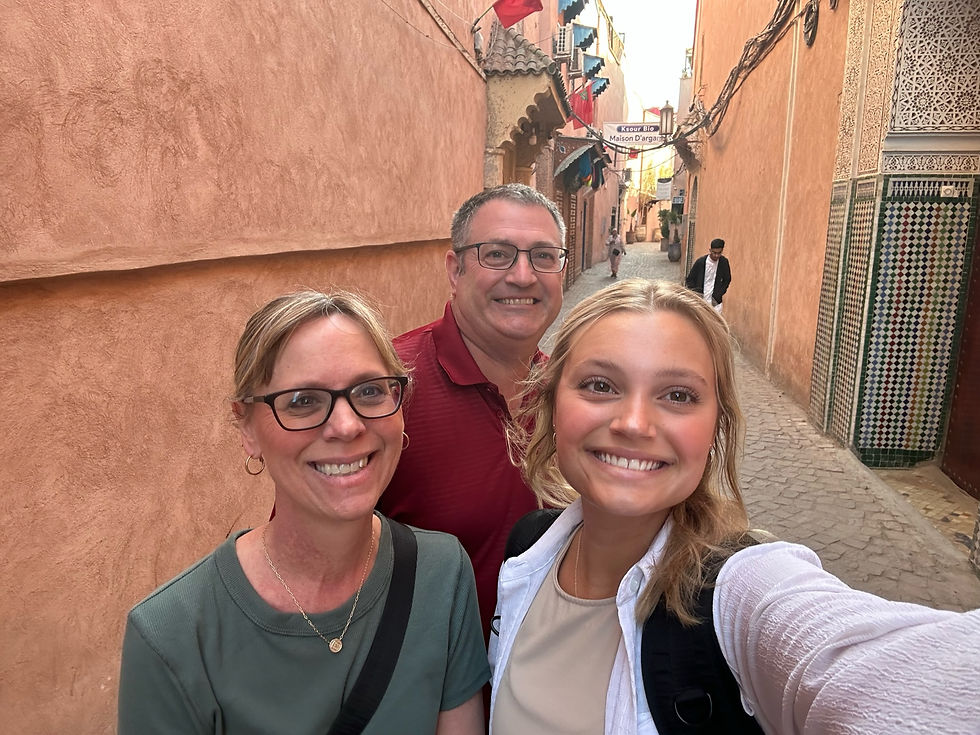 Wandering the streets of Medina, Marrakech