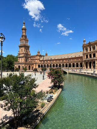 Plaza de España in Sevilla, Spain