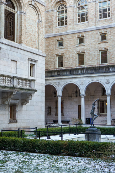 Courtyard of the Boston Public Library