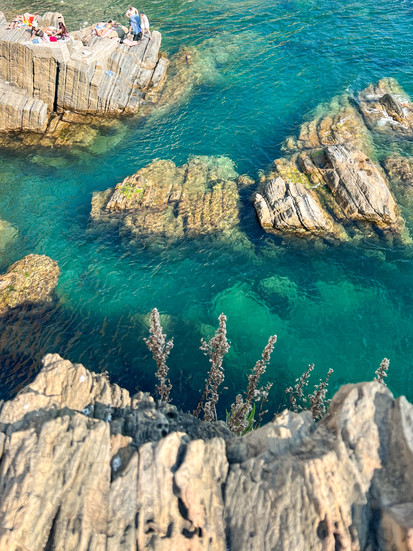 View of Riomaggiore, Cinque Terre, Italy