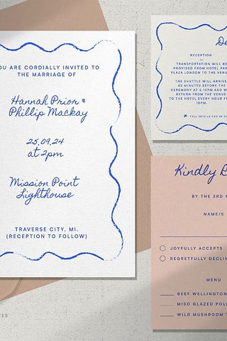 Chic Wedding Invitation