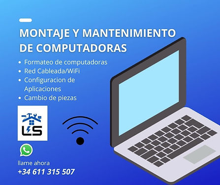 Servicio de Montaje y Mantenimiento de Computadoras en Torrevieja - LS Servicios Exprés