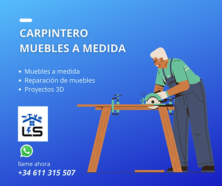Carpenters in Torrevieja - Custom Furniture - LS Servicios Exprés