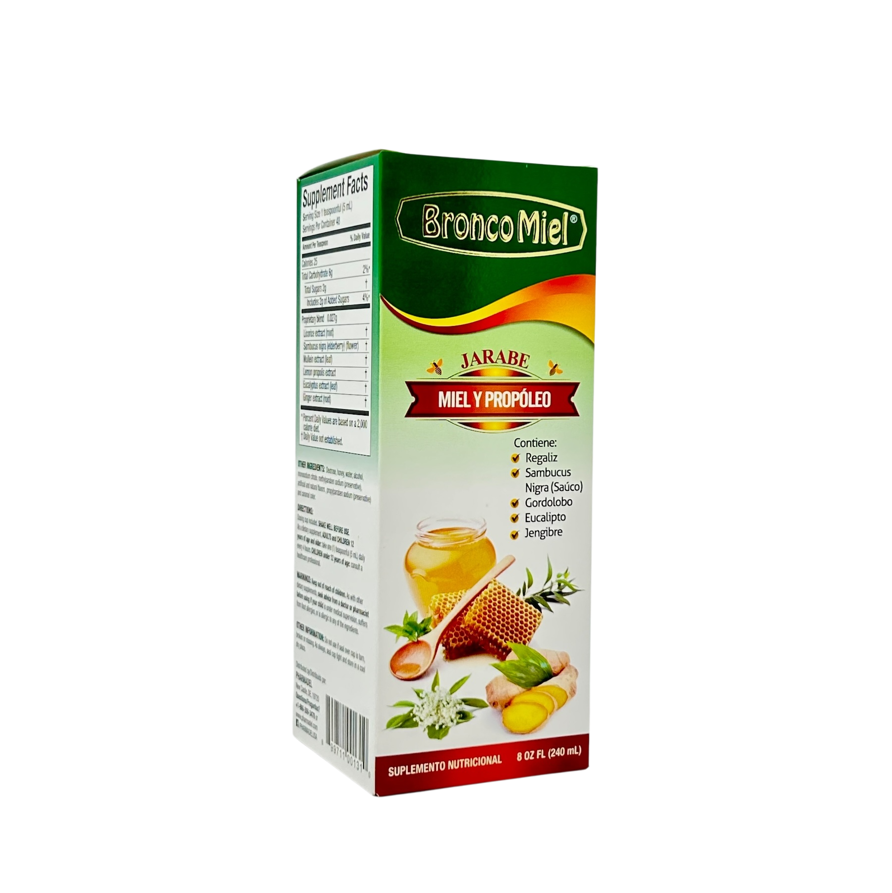 Broncomiel Jarabe de 8 oz.