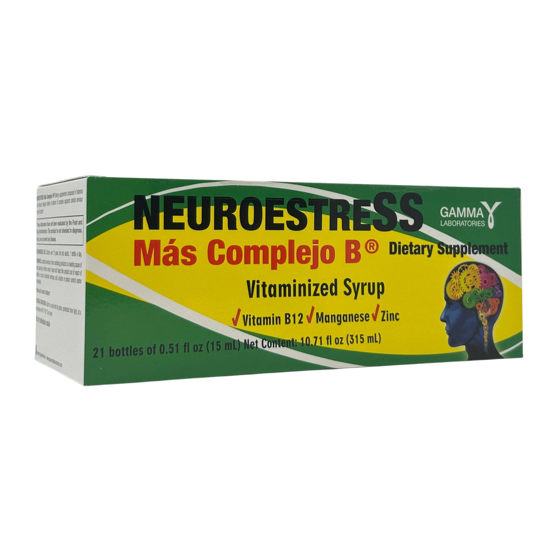 NeuroEstress B-Complex 21 Viales x 15ml.