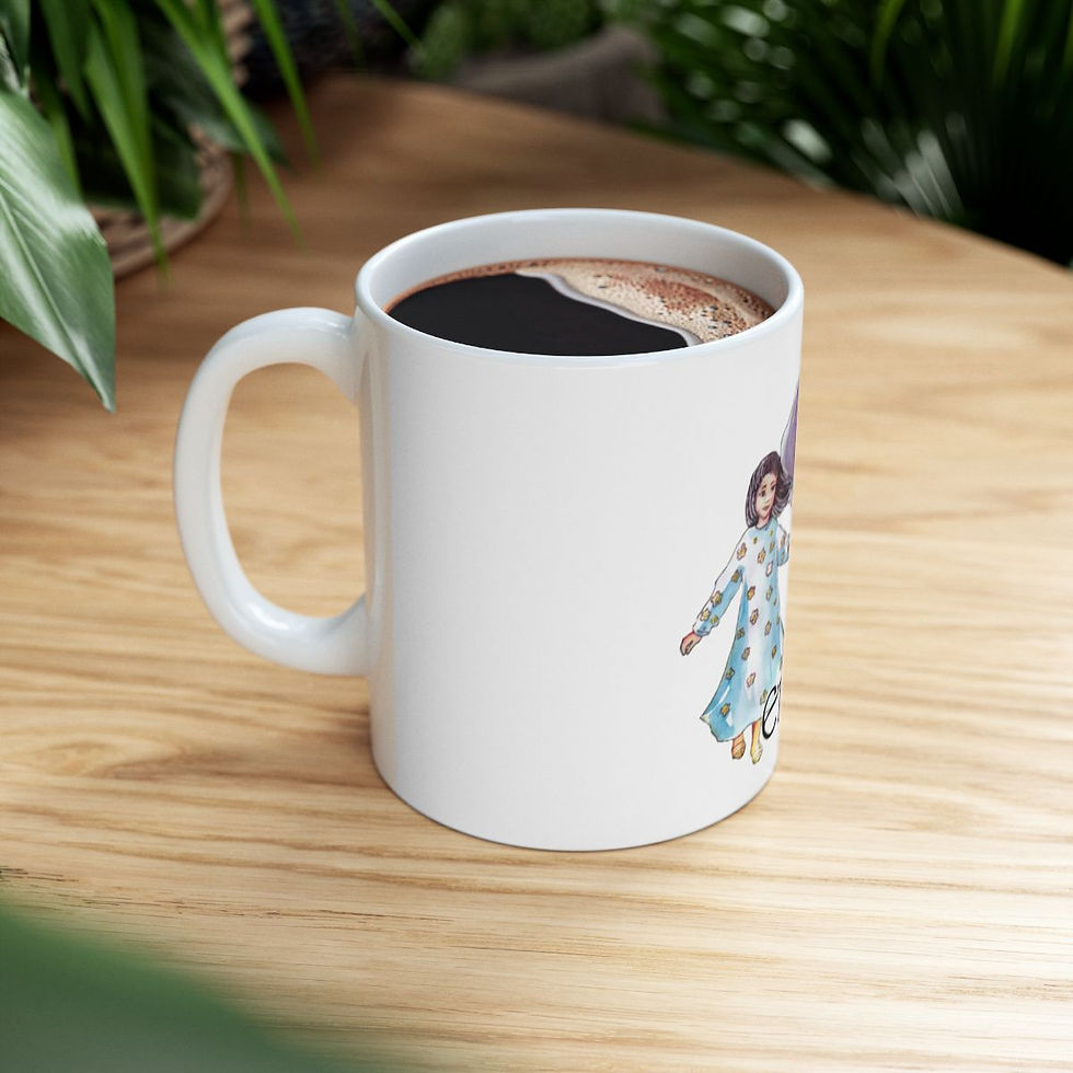 Thumbnail: Ceramic Mug Laehli & Aat (11oz, 15oz)
