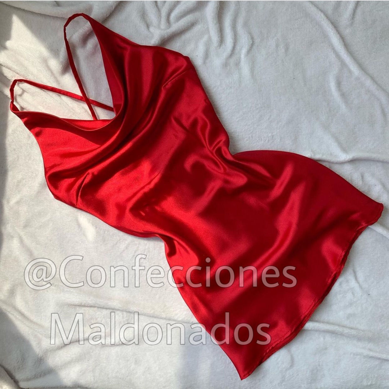 Vestido satin 