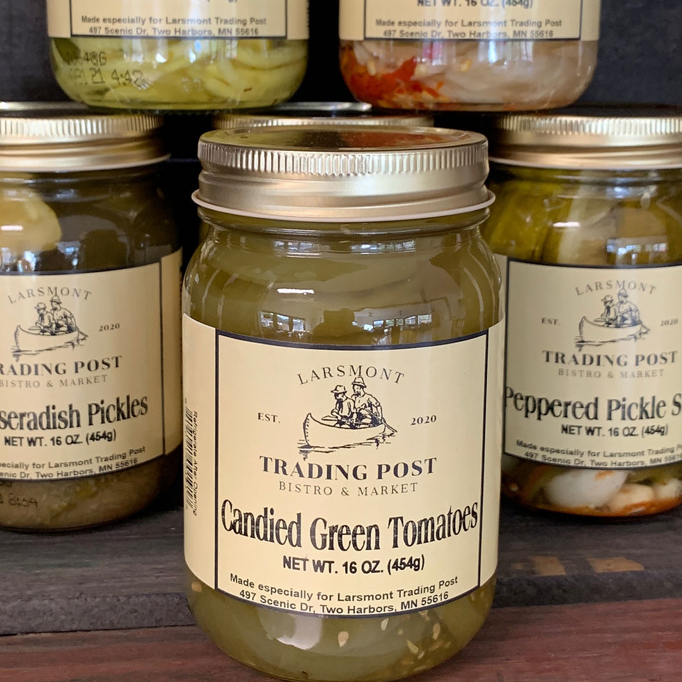 Candied Green Tomatoes
