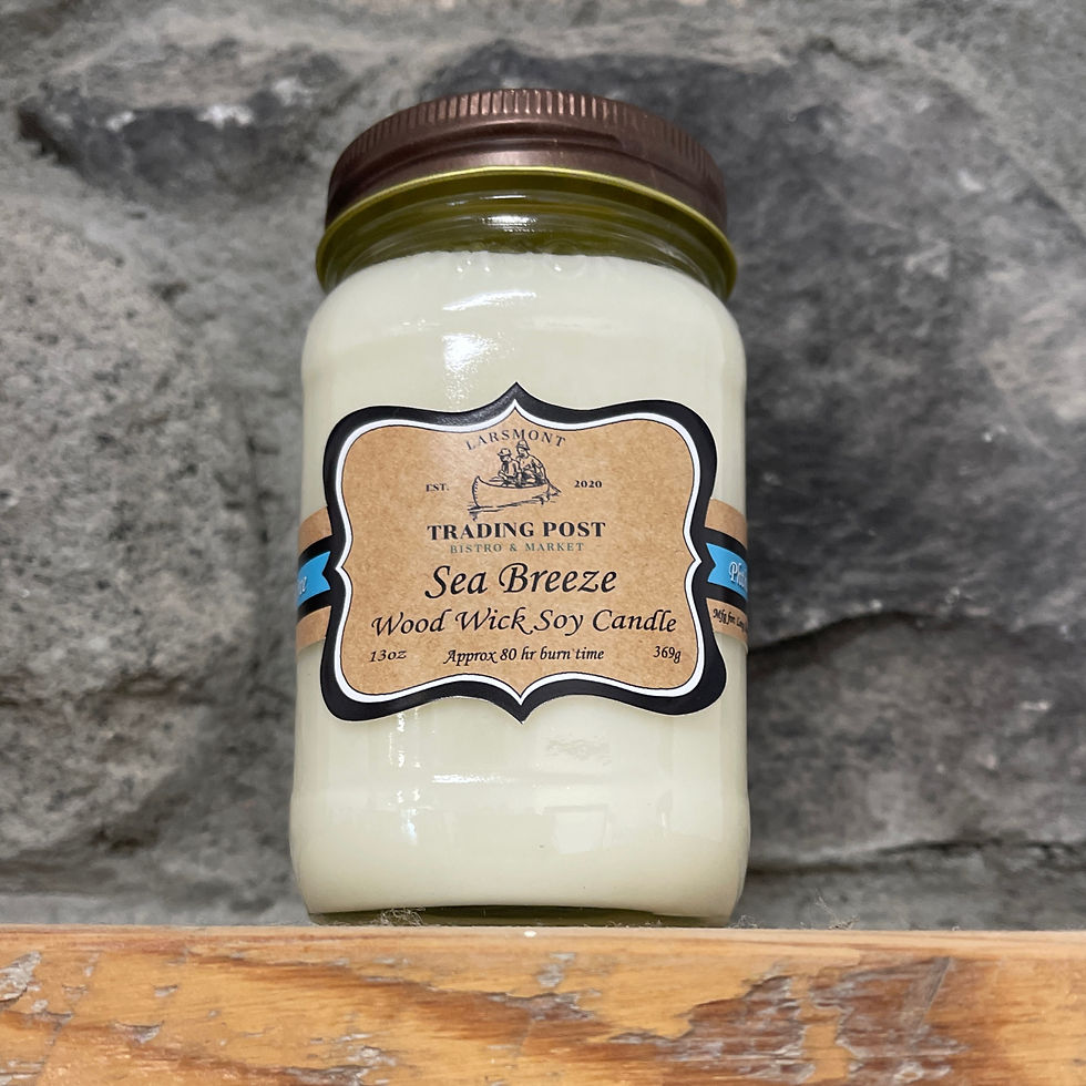 Wood Wick Candle - Sea Breeze