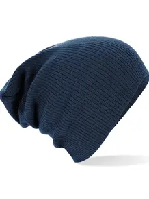 [BF461NavyT Unique] Bonnet Beanie BEECHFIELD (Navy) shown as a yacht crew uniform product image.