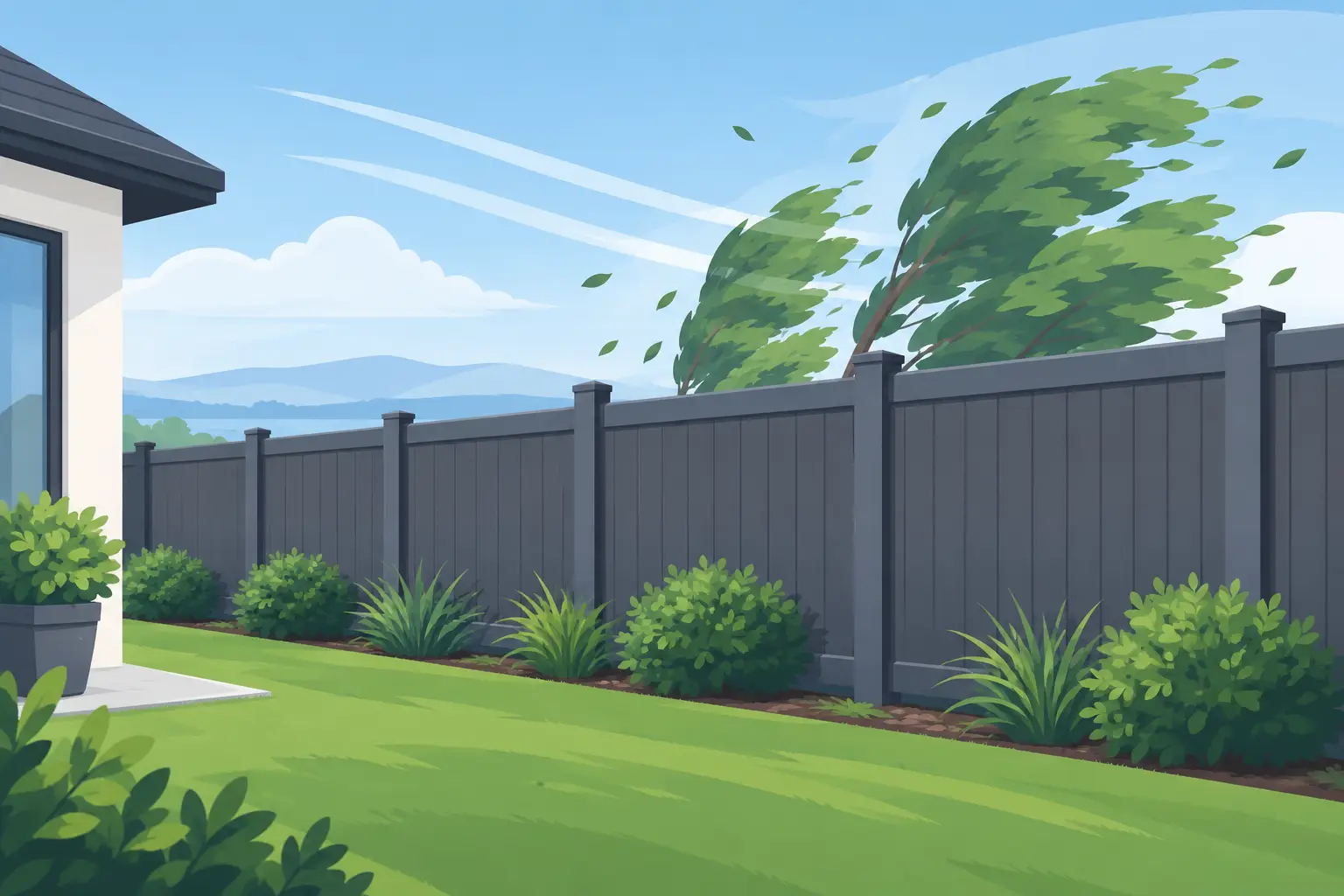 Choosing a Privacy Fence for Windy Areas