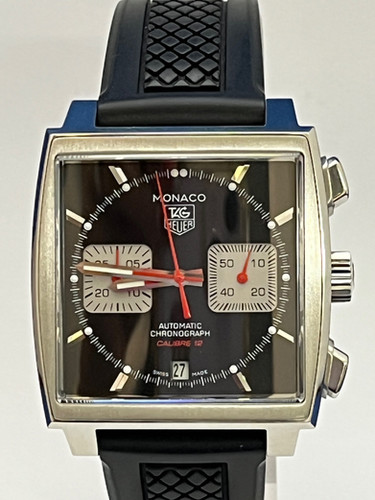 Tag Heuer Monaco calibre 12 steel oceanjewellers