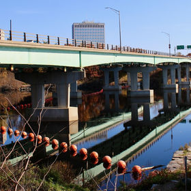 Water Rescue Near Bridge Street Bridge