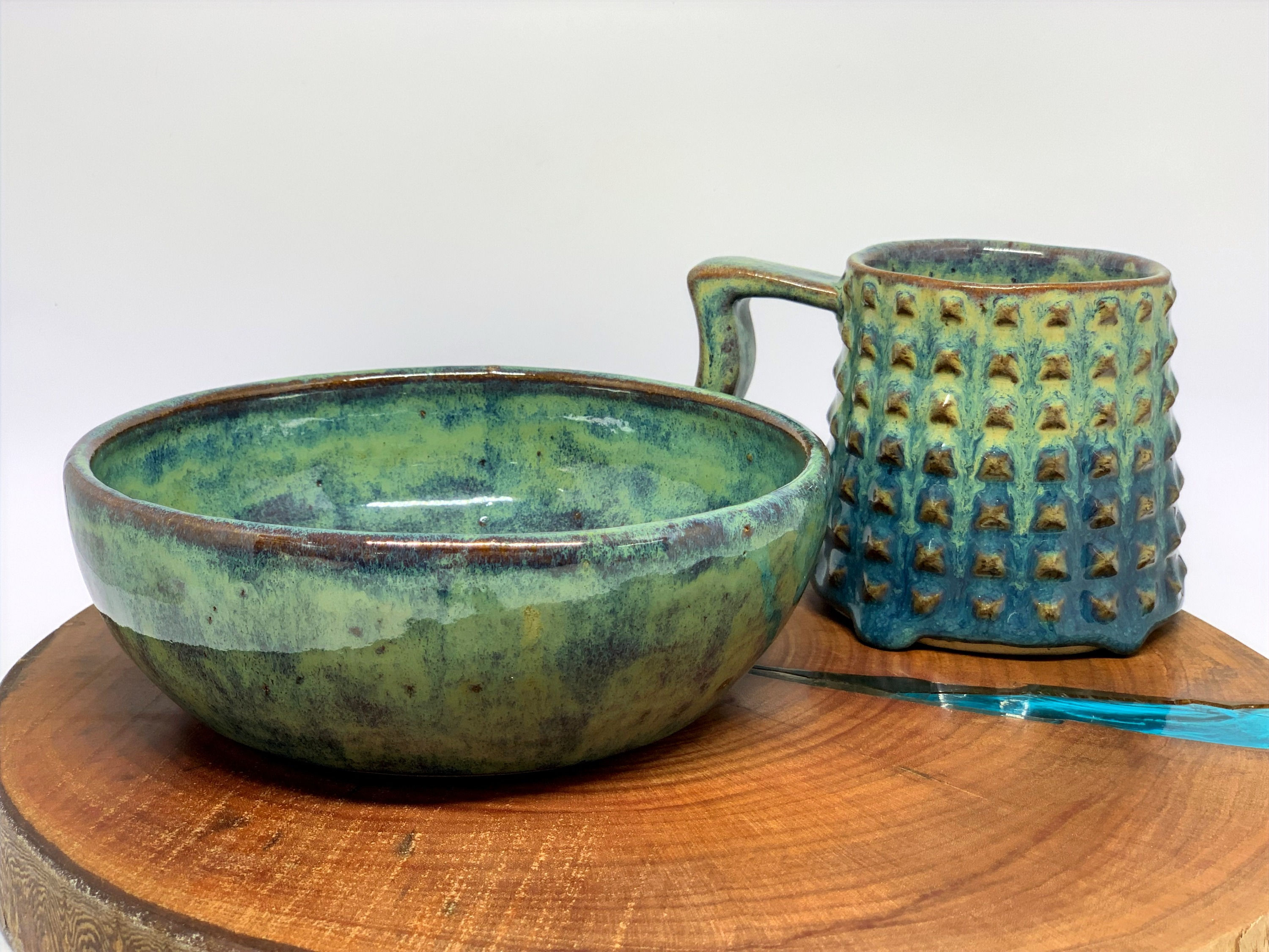 Conjunto Collab de Bowl e Caneca Cactus