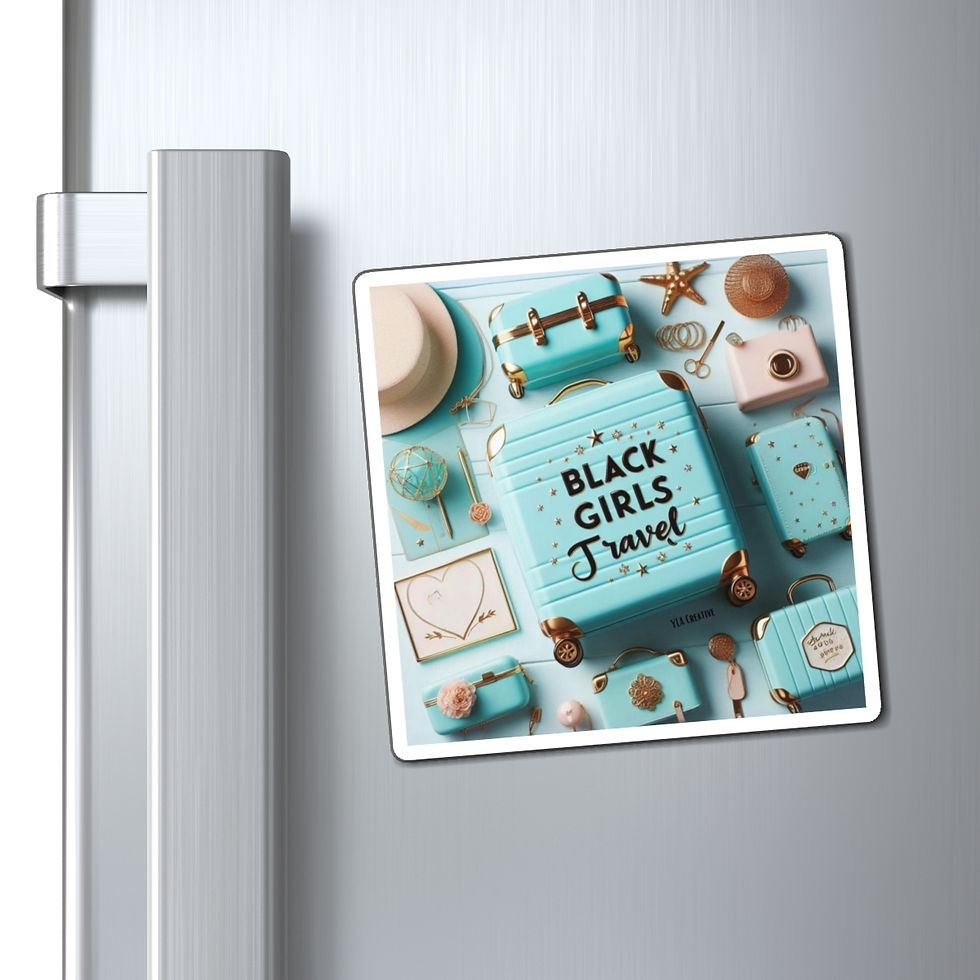Thumbnail: BLACK GIRLS TRAVEL Cruise Cabin Magnets 