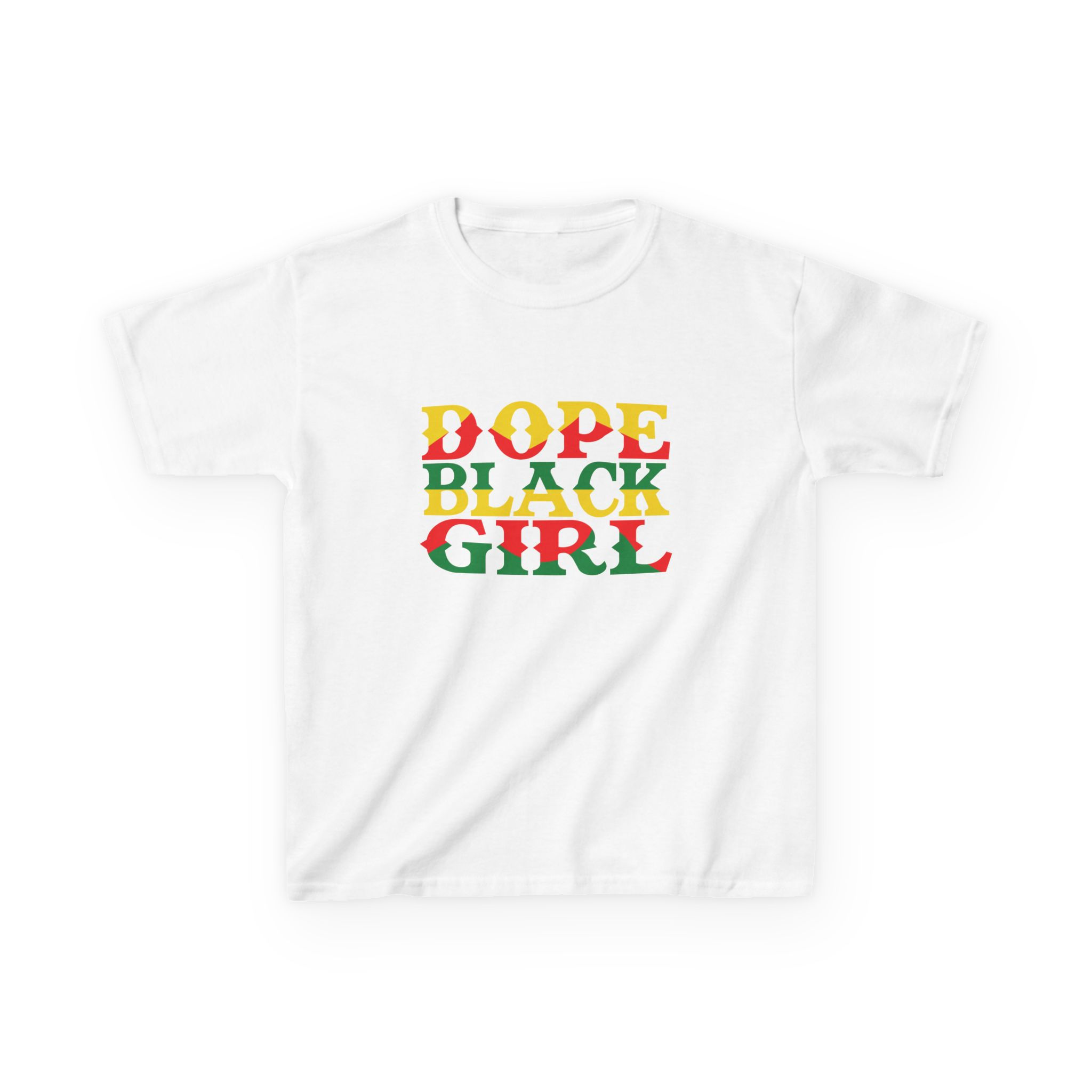 Dope Black Girl Kids Heavy Cotton Tee