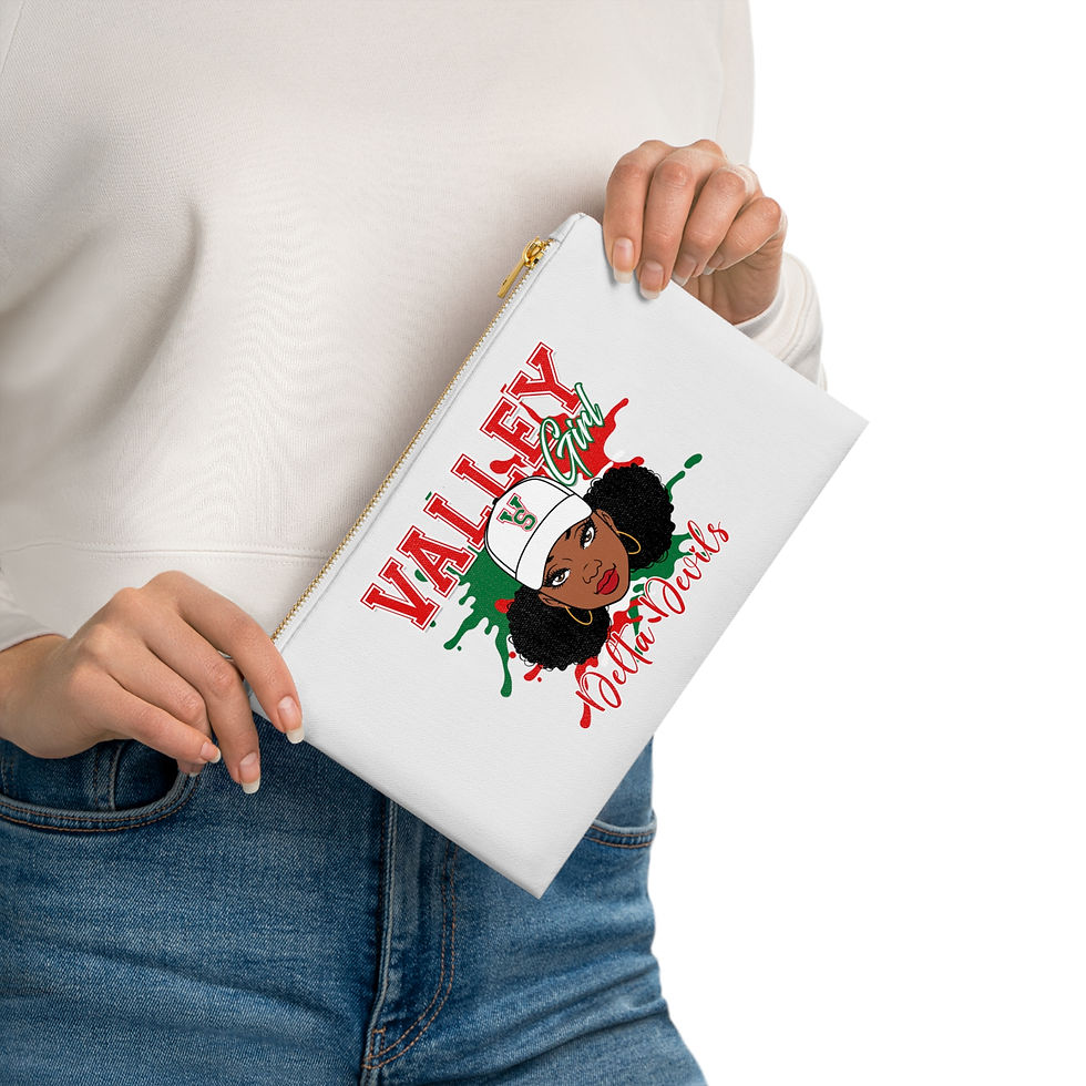 Thumbnail: Mississippi Valley Girl Cosmetic Bag