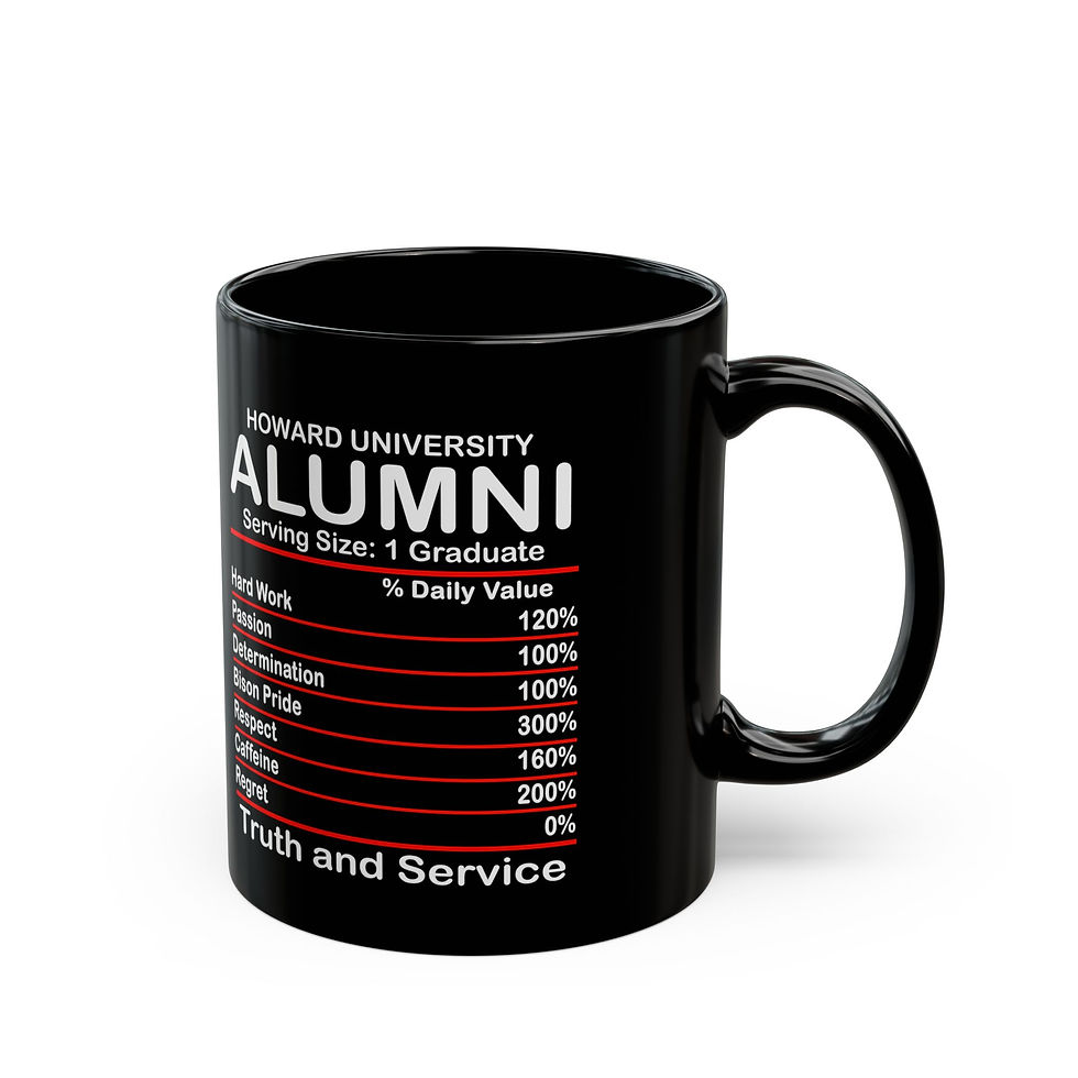 Thumbnail: Howard U Alumni HBCU Black Mug