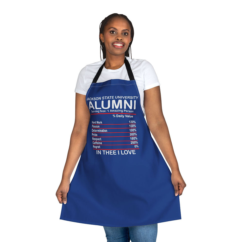 Thumbnail: JSU Jackson State Alumni Ingredients Apron