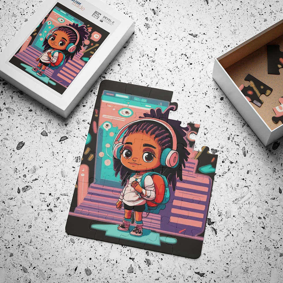 Thumbnail: Kids' Puzzle 30-Piece One Cool Kid Representation Matters 