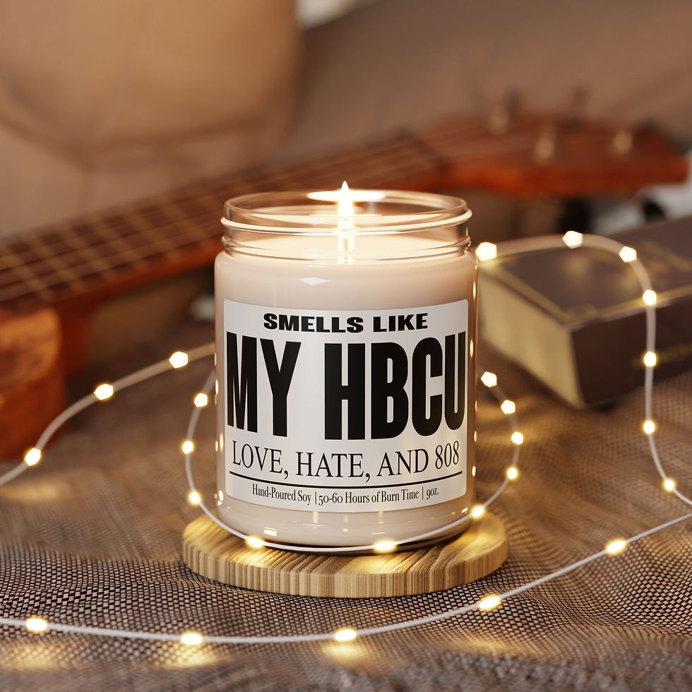 Thumbnail: Smells like my HBCU Scented Soy Candle