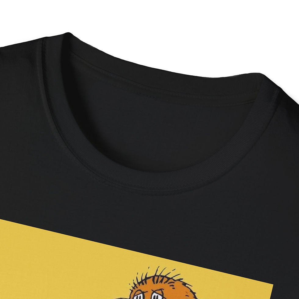 Thumbnail: Bleach Blonde Bad Built Butch Body Unisex Softstyle T-Shirt