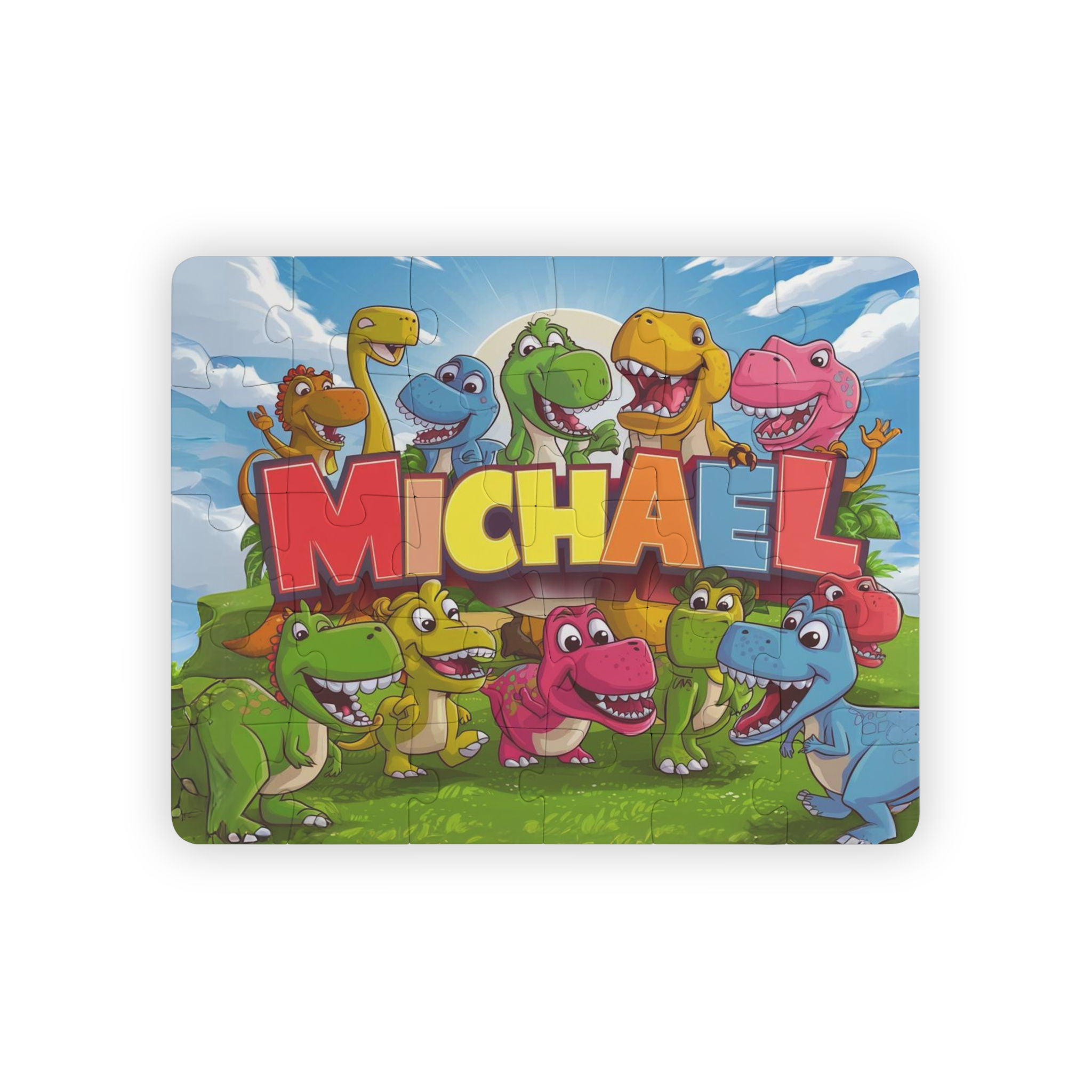 Kids' 30-Piece Name Puzzle Michael
