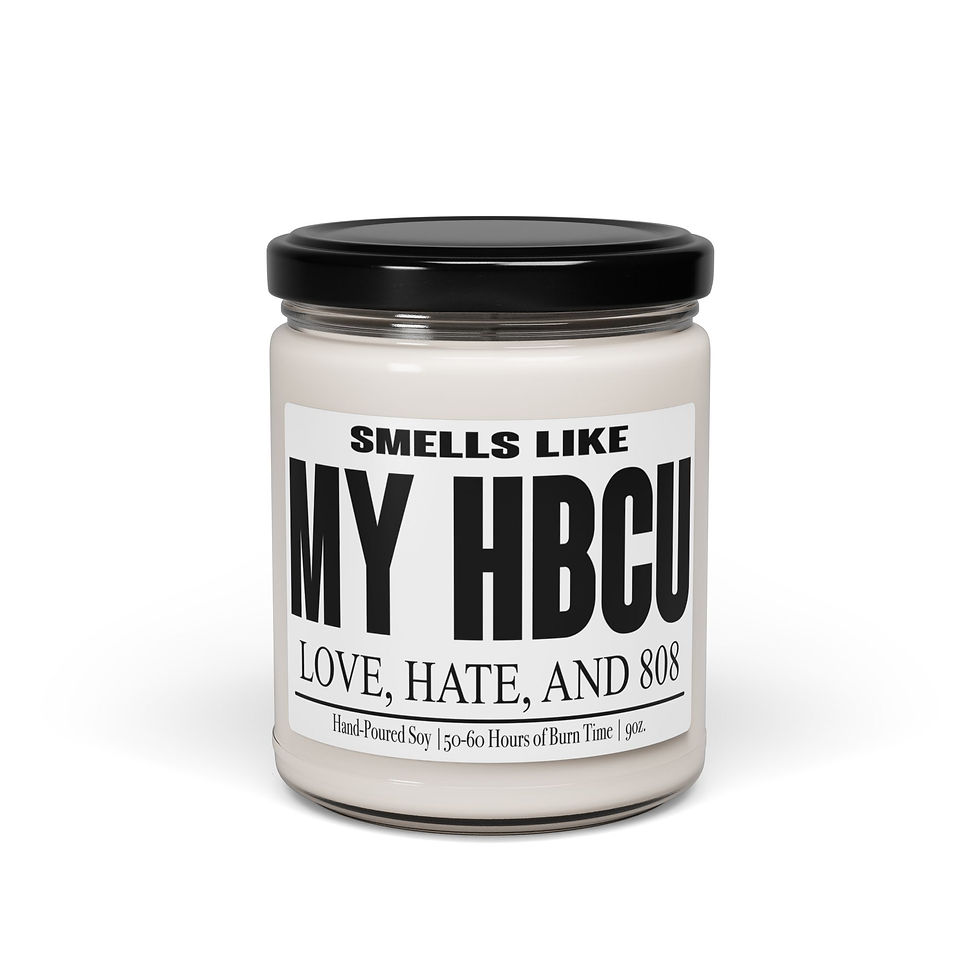 Thumbnail: Smells like my HBCU Scented Soy Candle