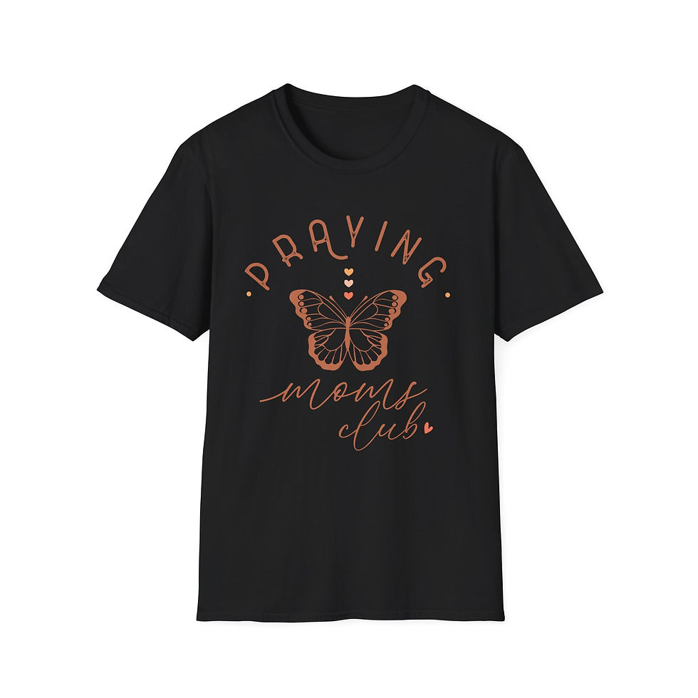 Thumbnail: Praying Moms Club Unisex Softstyle T-Shirt