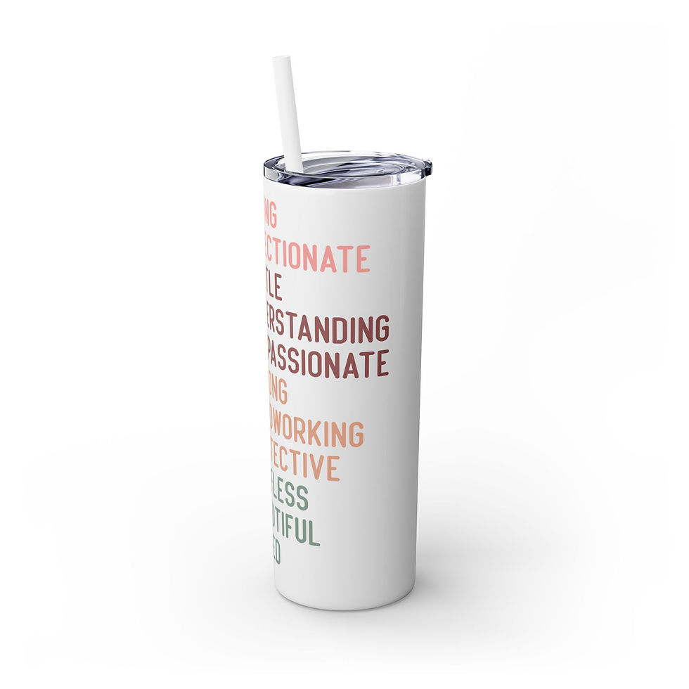 Thumbnail: Mama Skinny Tumbler with Straw 20oz
