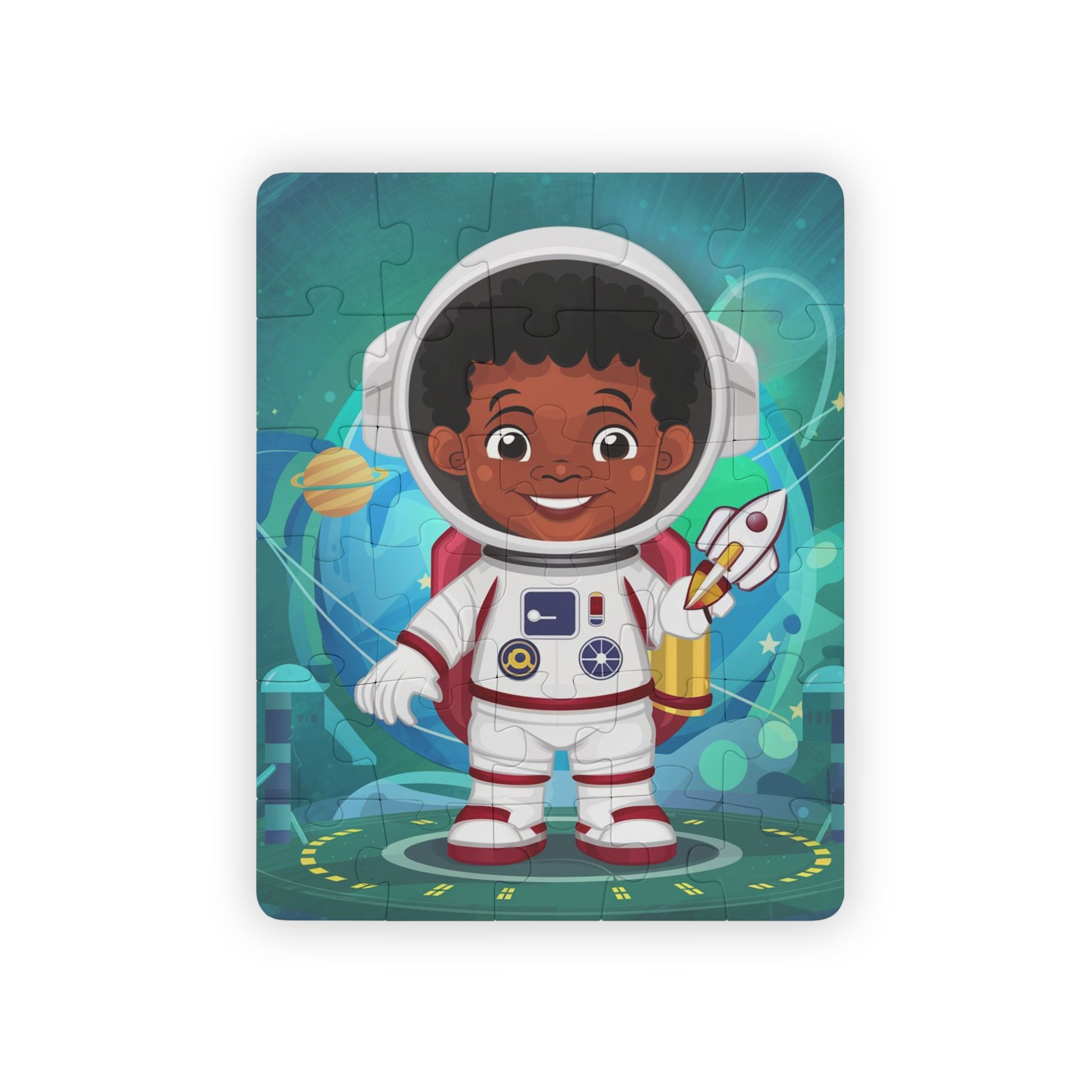 Kids' 30-Piece Puzzle Astronaut Representation Matters