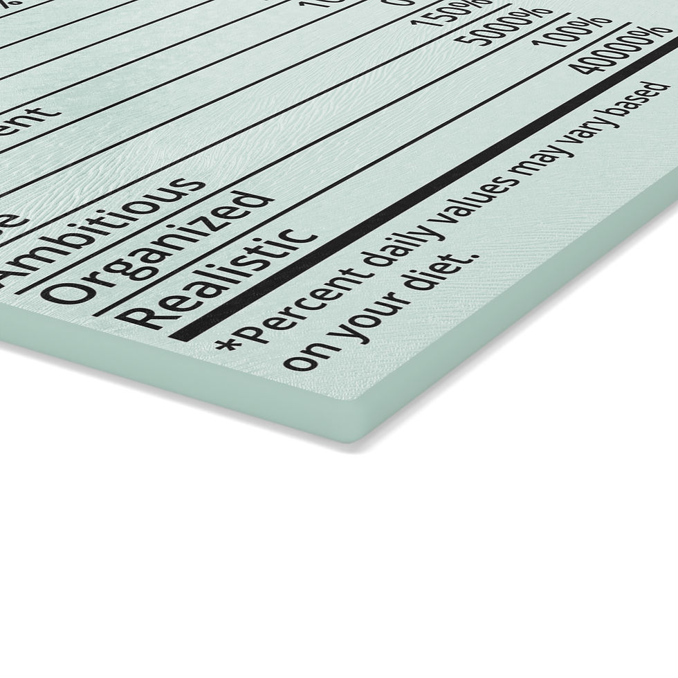 Thumbnail: Capricorn Zodiac Glass Cutting Board Astrological Gift for Home