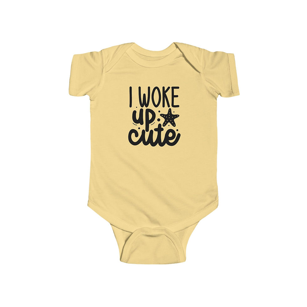 Thumbnail: "I Woke Up Cute" Cute Baby Onesie