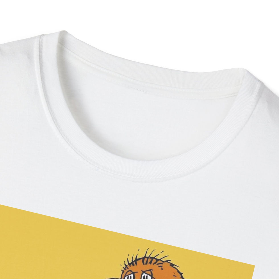 Thumbnail: Bleach Blonde Bad Built Butch Body Unisex Softstyle T-Shirt