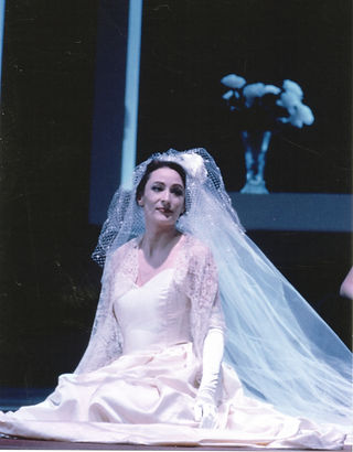 Christine Schweitzer, Agathe du Freischütz - Opéra de Rouen. Dir: Diederich