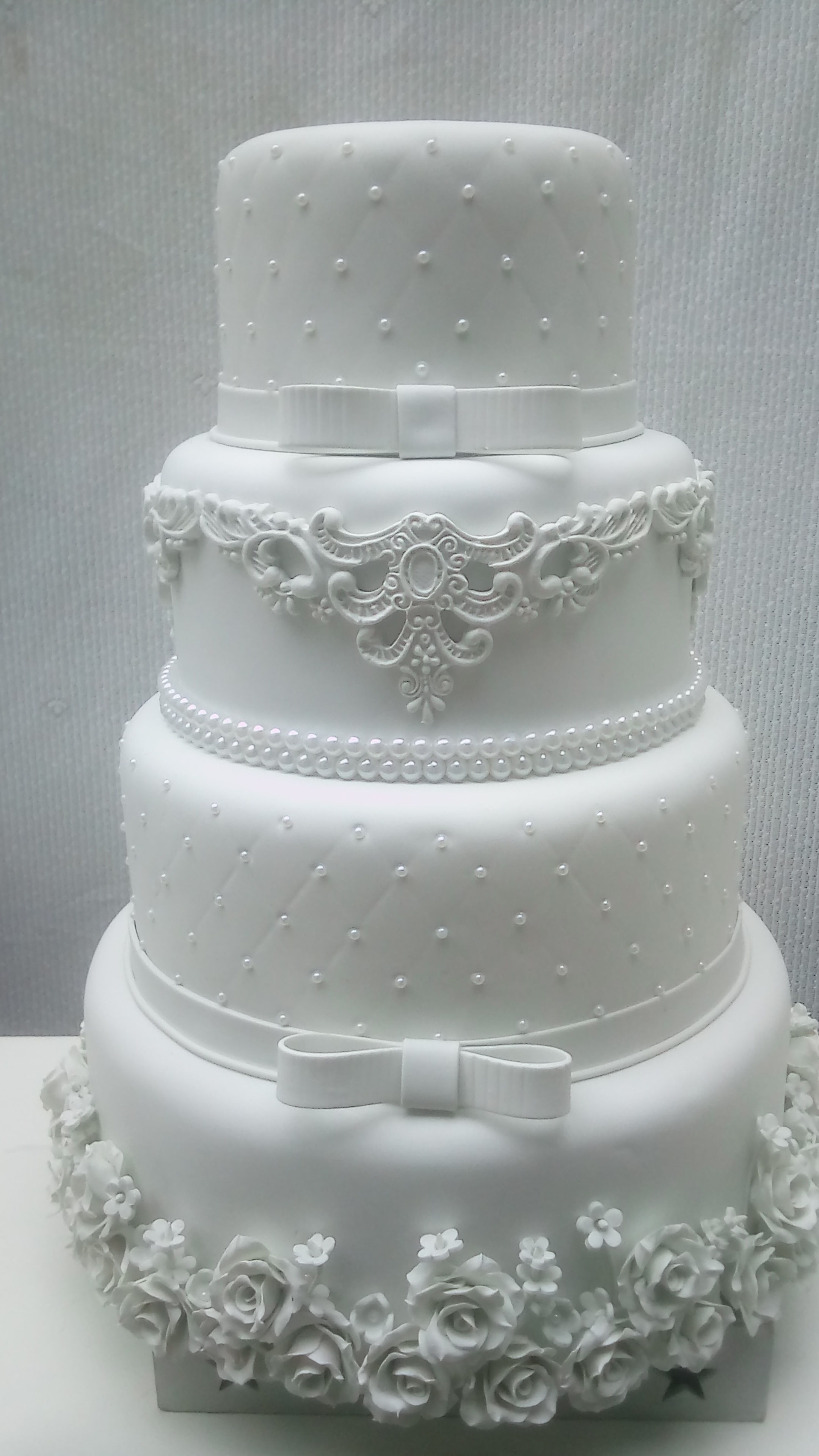Bolo Cenográfico casamento 4 andares