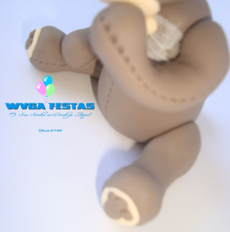 Miniatura: Topo de Bolo Ursinho