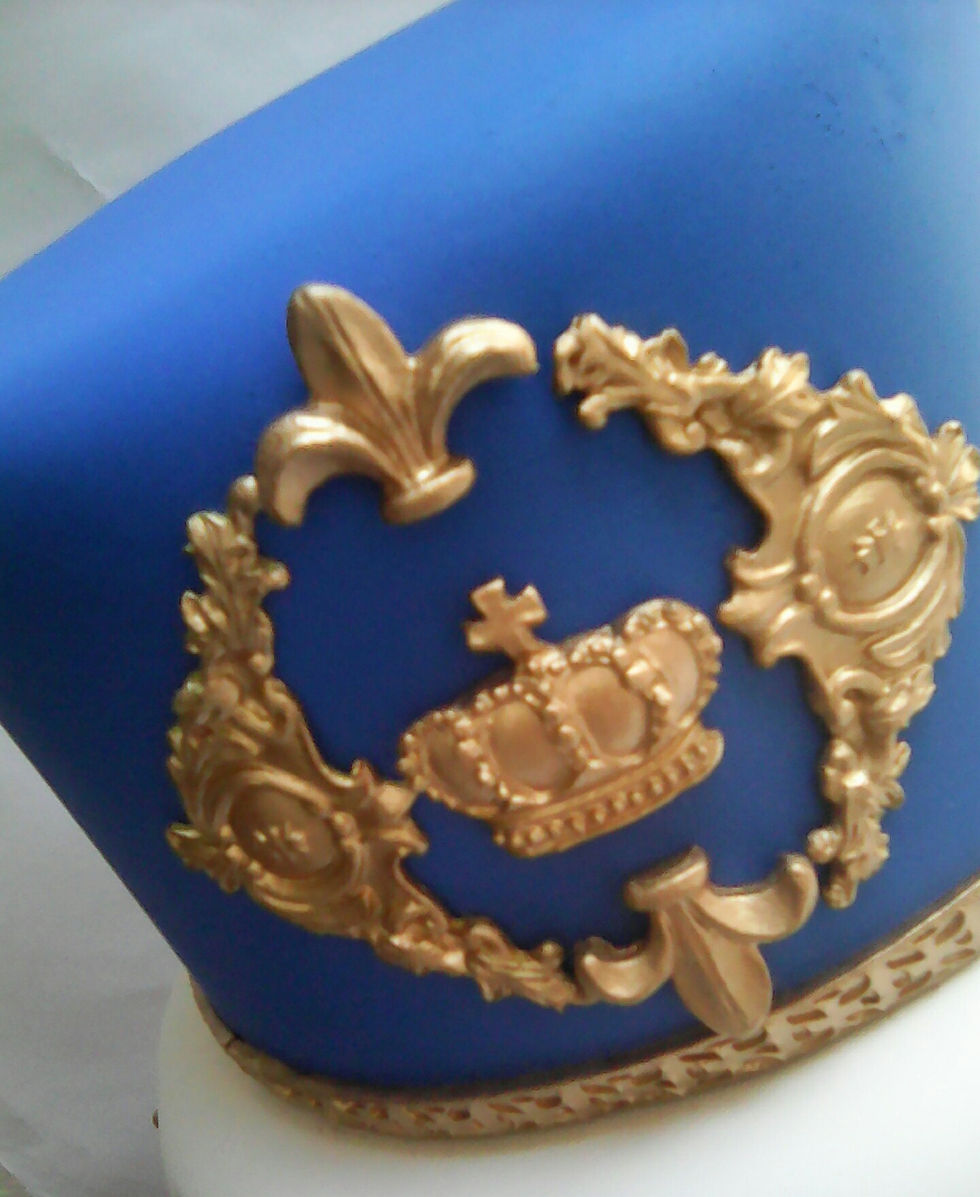 Miniatura: Bolo Cenográfico (fake/falso) Príncipe Azu Royal