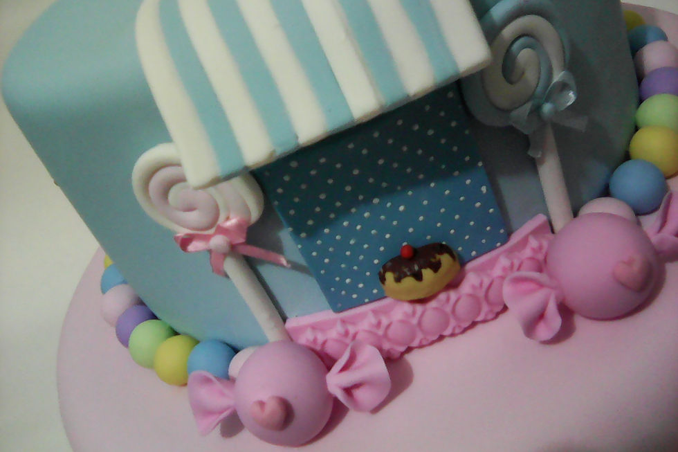 Miniatura: Bolo Cenográfico (Fake) Confeitaria
