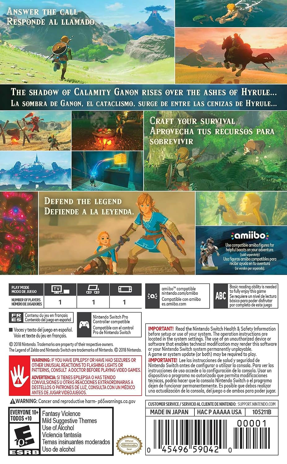 Thumbnail: The Legend of ZELDA - Breath of the Wild (Nintendo Switch)